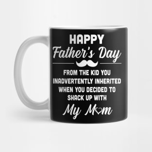 Happy Father_s day From The Kid Gift For Dad Shirt Mug